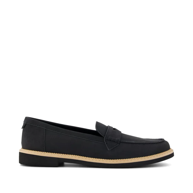 Image of Womens Marie Loafer Black Leather