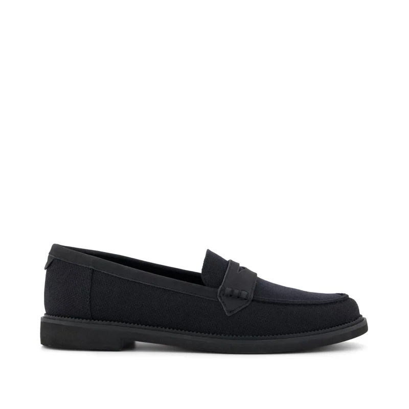 Image of Womens Marie Loafer Black Textile