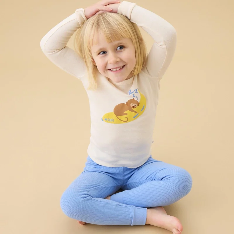 Image of Dreaming Monkey Pajama Set