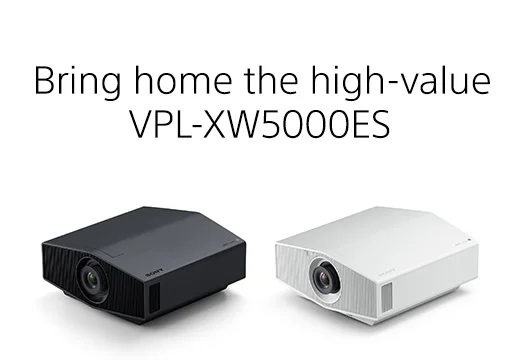 Bring home the high-value VPL-XW5000ES