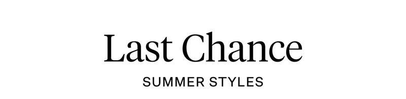 Shop Men's Summer Collection 30-60% Off Sitewide