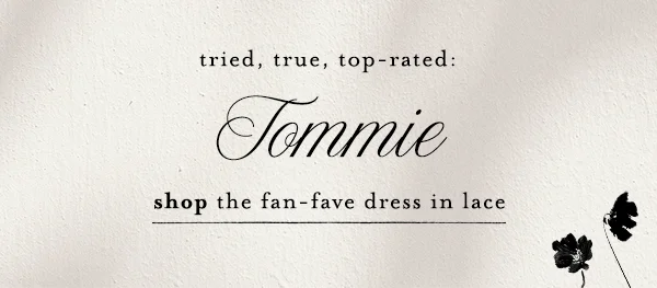 Shop the fan-fave dress in lace