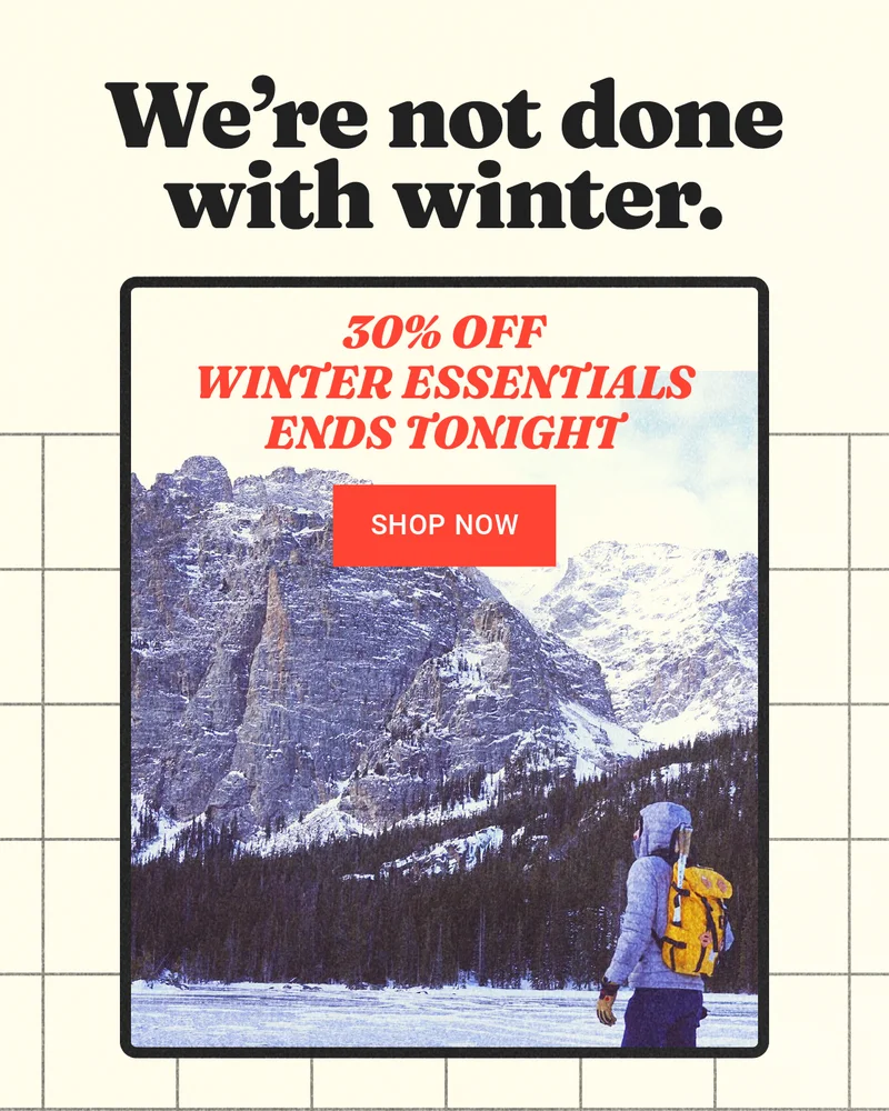 Topo Winter Sale 30% OFF