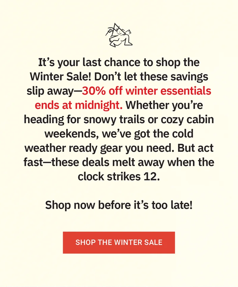 Winter Sale - 30% OFF Winter Essentials