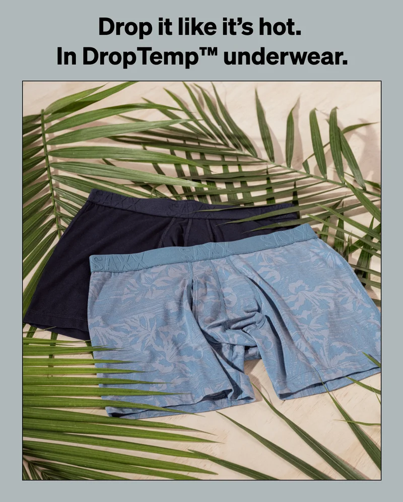 Drop it like it’s hot. In DropTemp™ underwear.