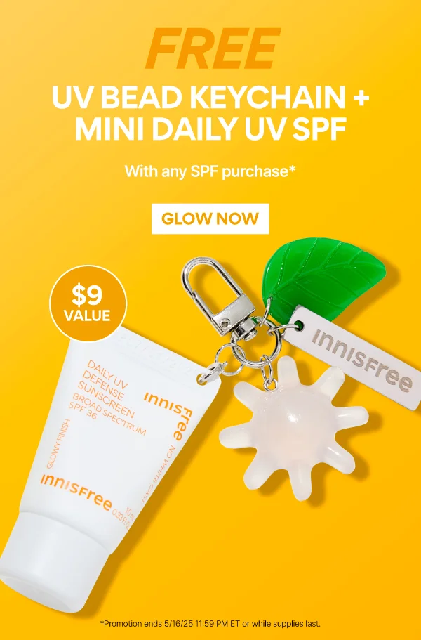 FREE UV KEYCHAIN + MINI SPF