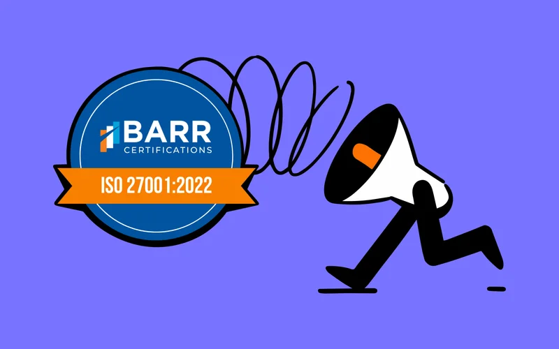 We're ISO 27001 certified!