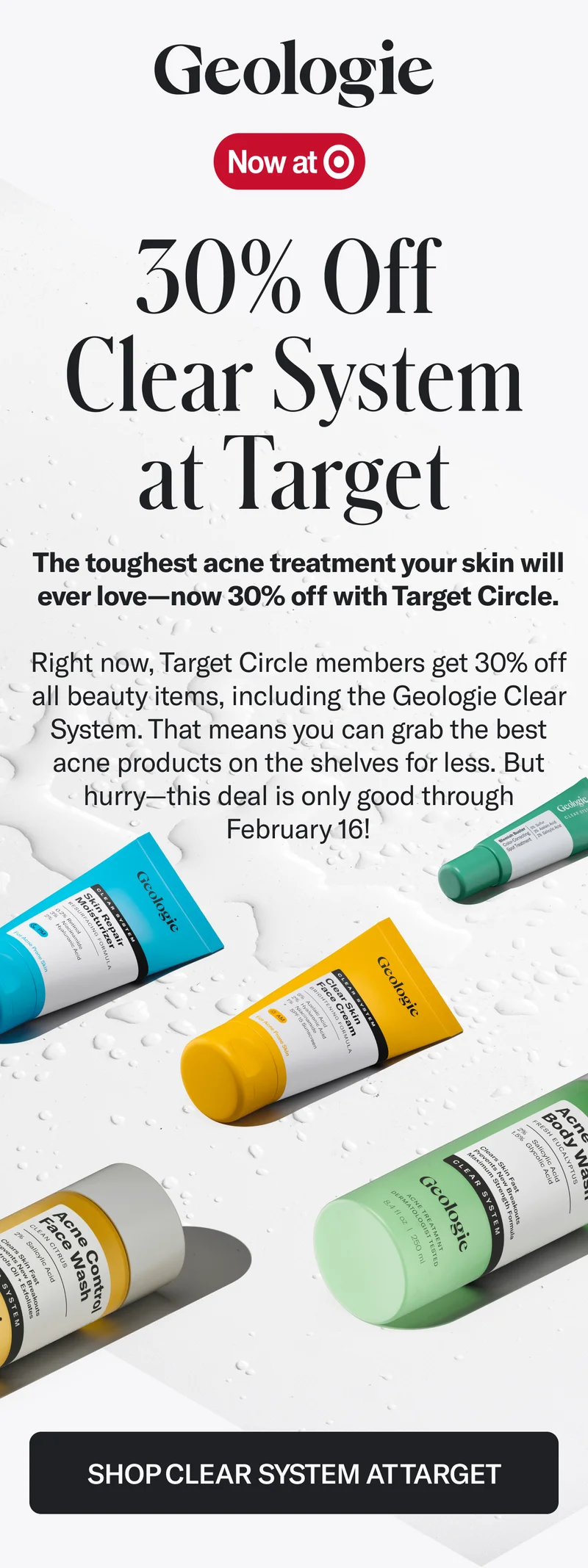 New Geologie Clear System - Now Available at Target