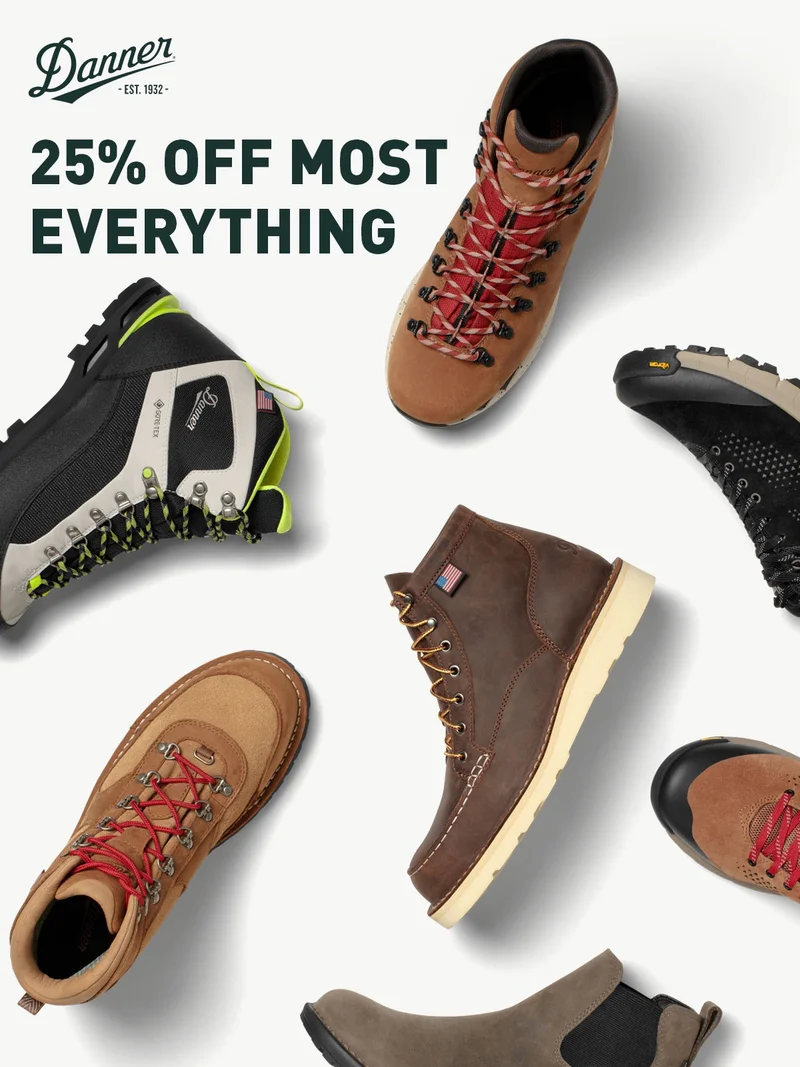 25% Off Most Everything