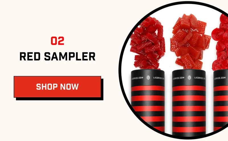 02 Red Sampler SHOP NOW
