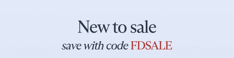 New to sale | save with code discount code