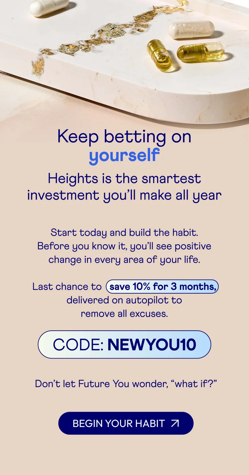 Keep betting on yourself