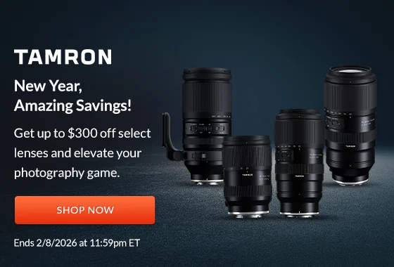 Tamron New Year, Amazing Savings! | Shop Now
