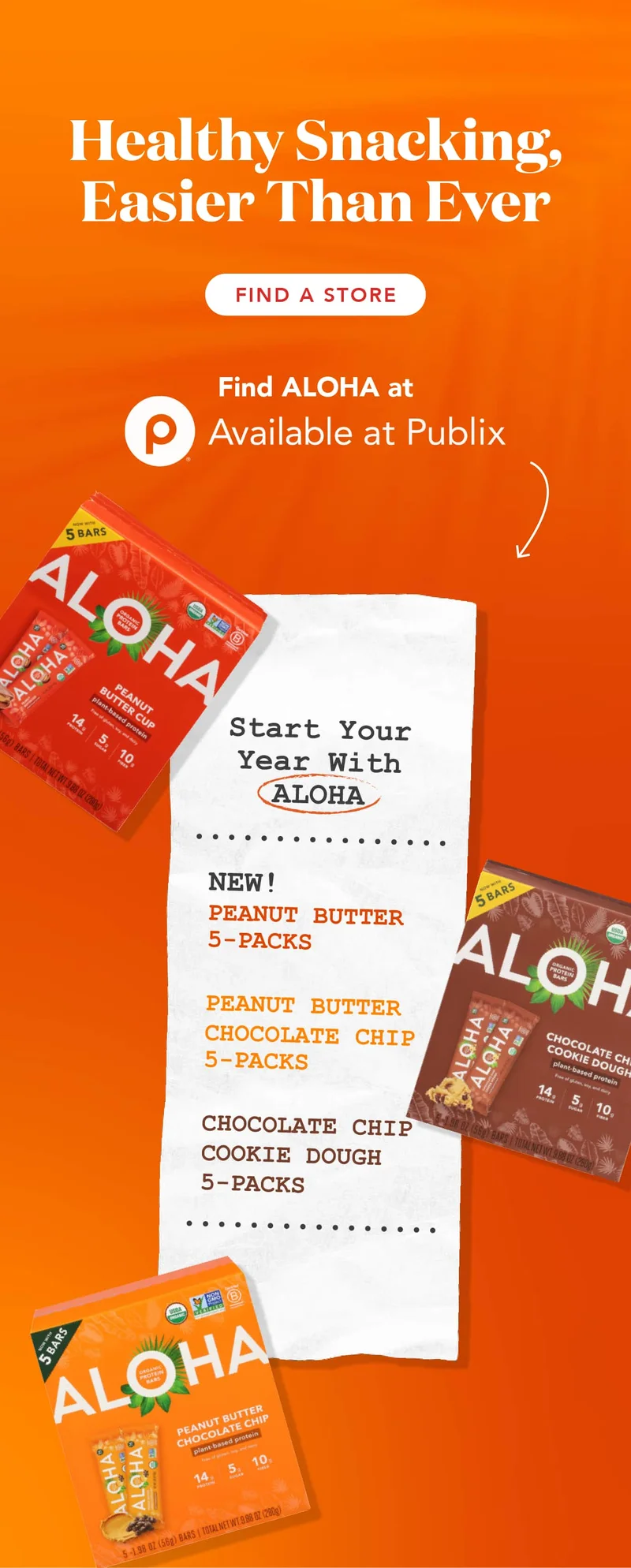 Find more ALOHA flavors at Publix