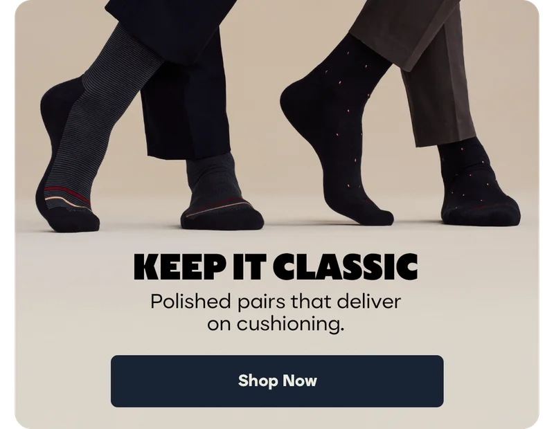 KEEP IT CLASSIC | Polished pairs that deliver on cushioning. | Shop Now