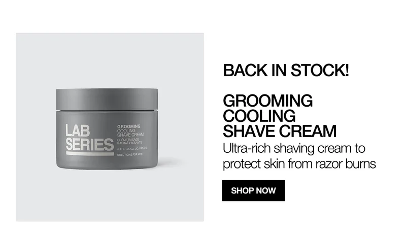 BACK IN STOCK | GROOMING COOLING SHAVE CREAM | Ultra-rich shaving cream to protect skin from razor burns | SHOP NOW