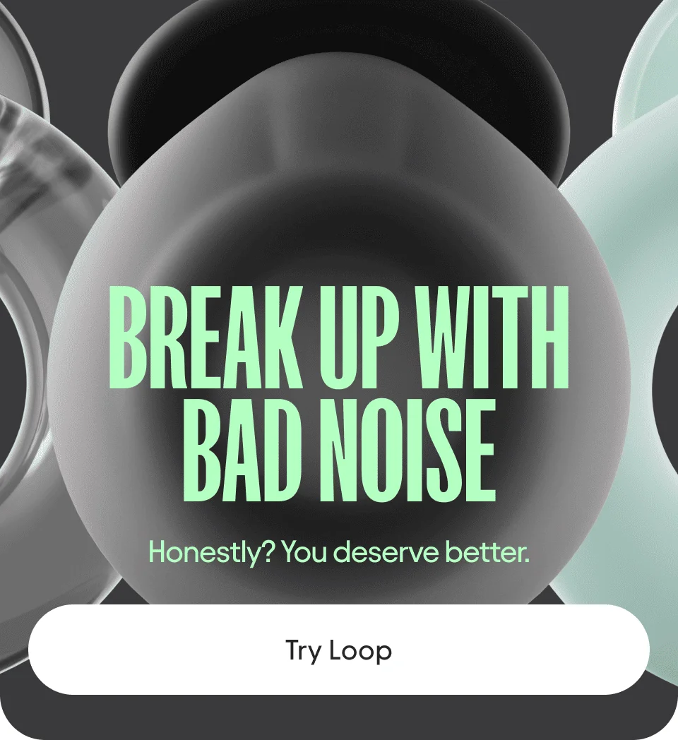 Break up with bad noise