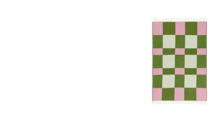 Evelina Kroon Wool Blanket Pink/Striped
