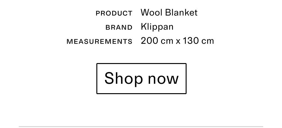 Klippan Blanket CTA