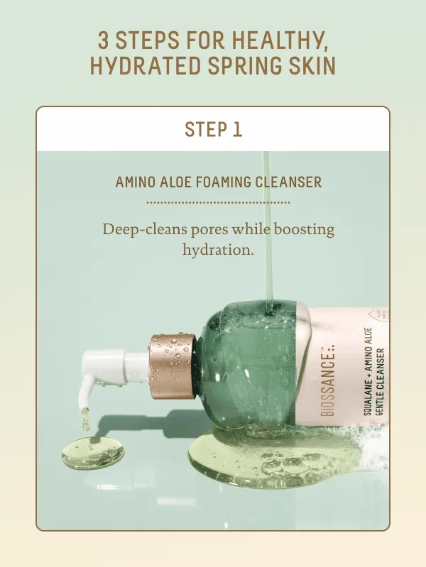 3 Steps For Healthy, Hydrated Spring Skin