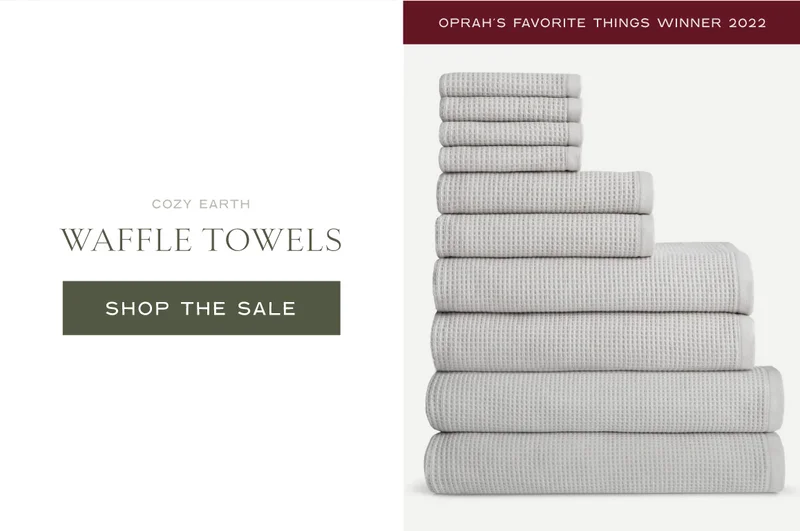 Shop The Waffle Towels