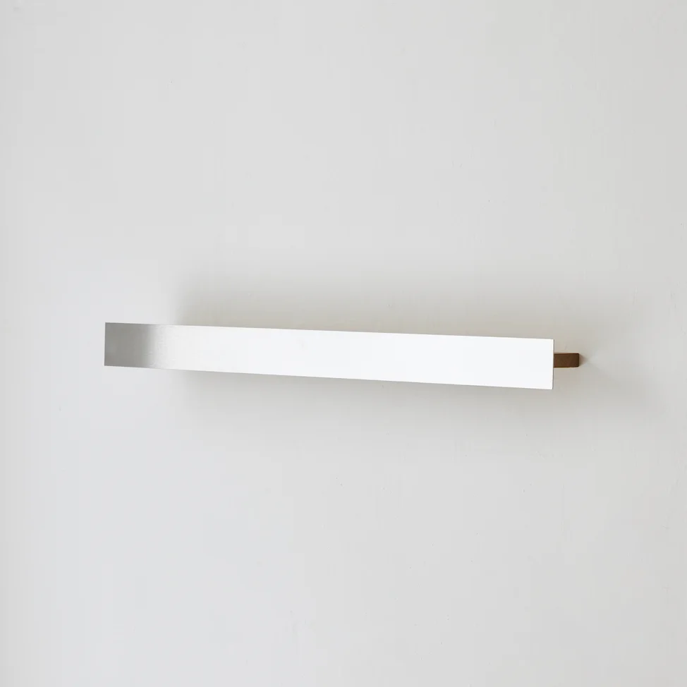 Gallery Shelf - Brushed Steel