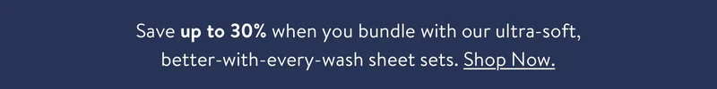 Welcome! Take 15% off of your first order of the internet's favorite sheets