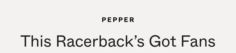 This Racerback's Got Fans