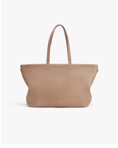 Classic Easy Zipper Tote Cappuccino