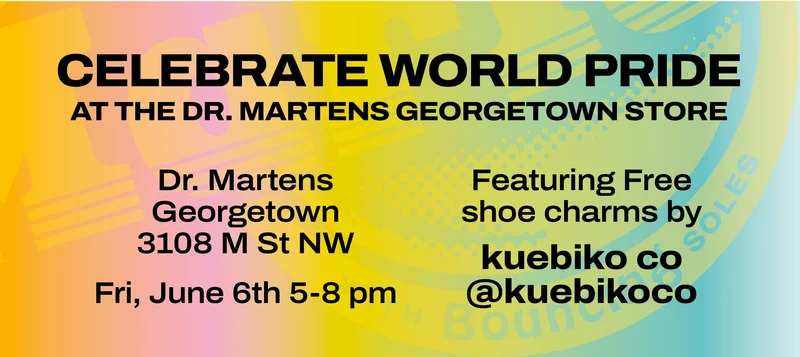 Visit us at our Georgetown store to celebrate World Pride