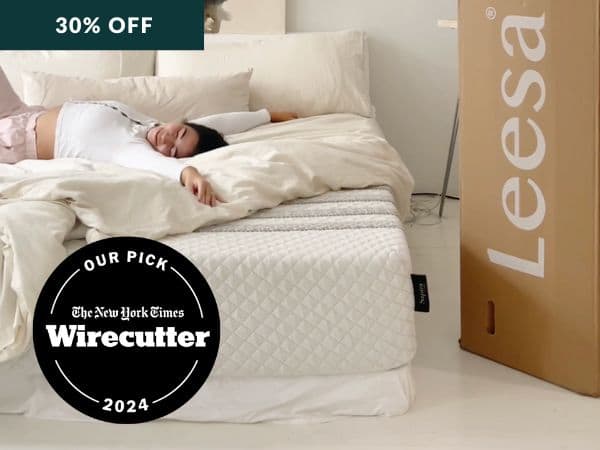 Labor Day Sale: 30% OFF mattresses + FREE sleep bundle ($299 value)