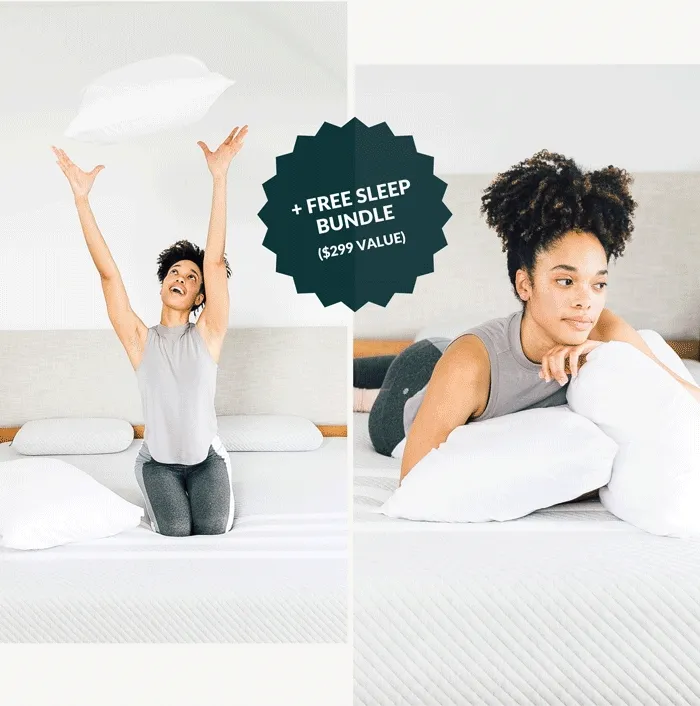 Labor Day Sale: 30% OFF mattresses + FREE sleep bundle ($299 value)