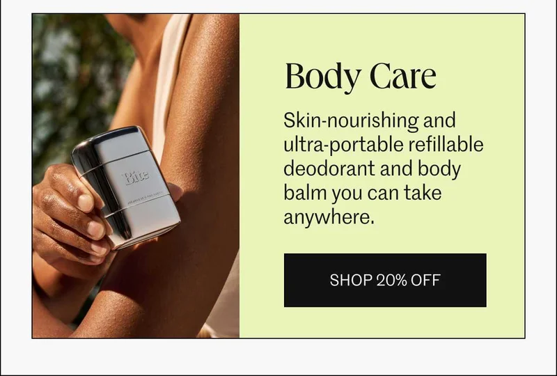Shop 20% Off Body Care