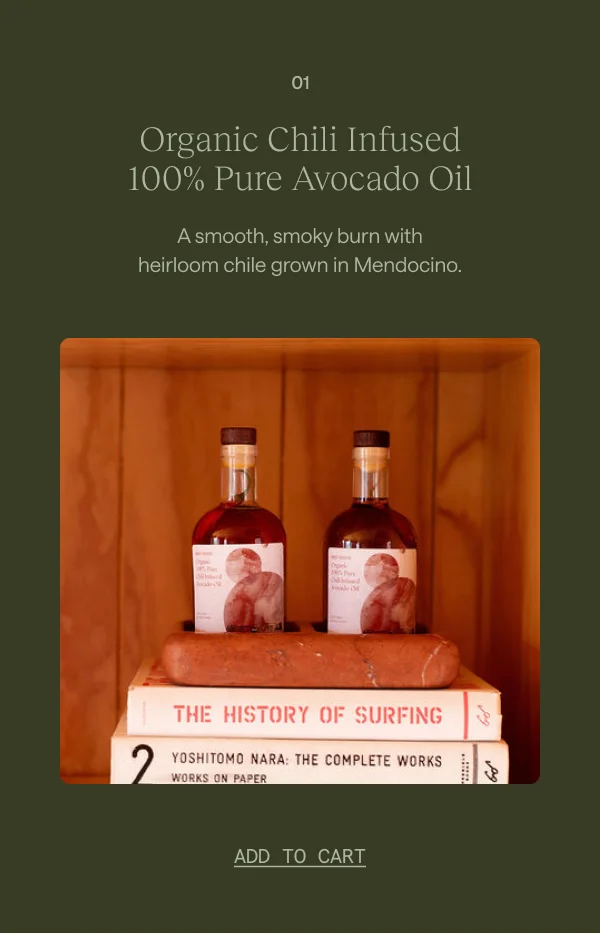 Organic Chili Infused 100% Pure Avocado Oil