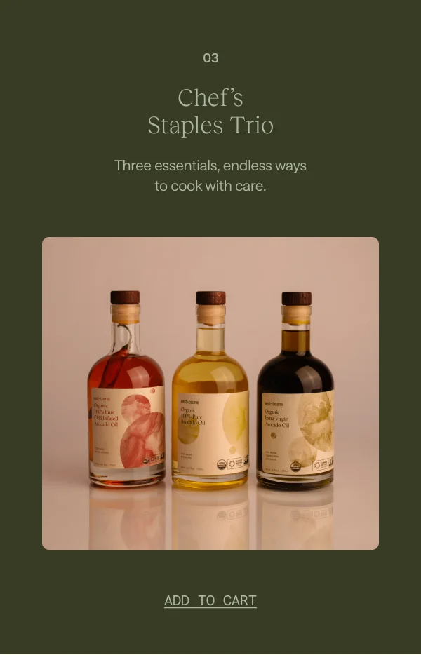 Chef's Staples Trio
