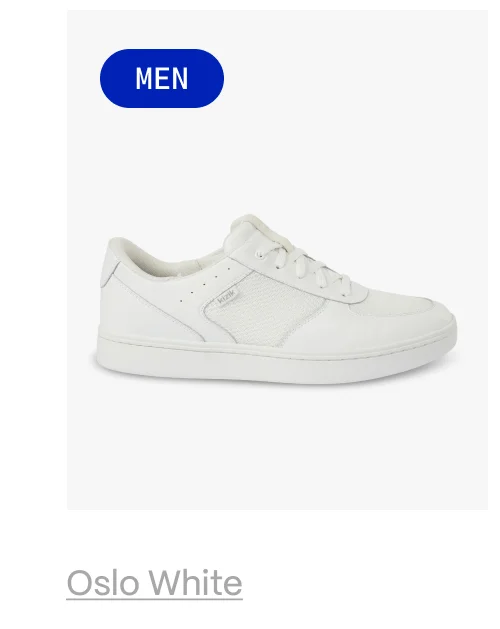 Men's Oslo White