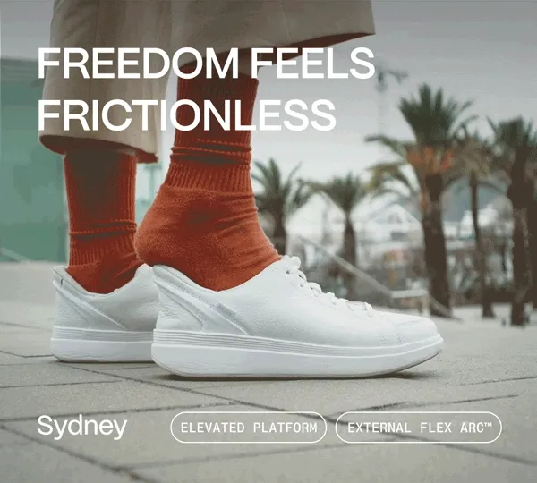 Frictionless Freedom. Sydney. Elevated platform. External Flex Arc.