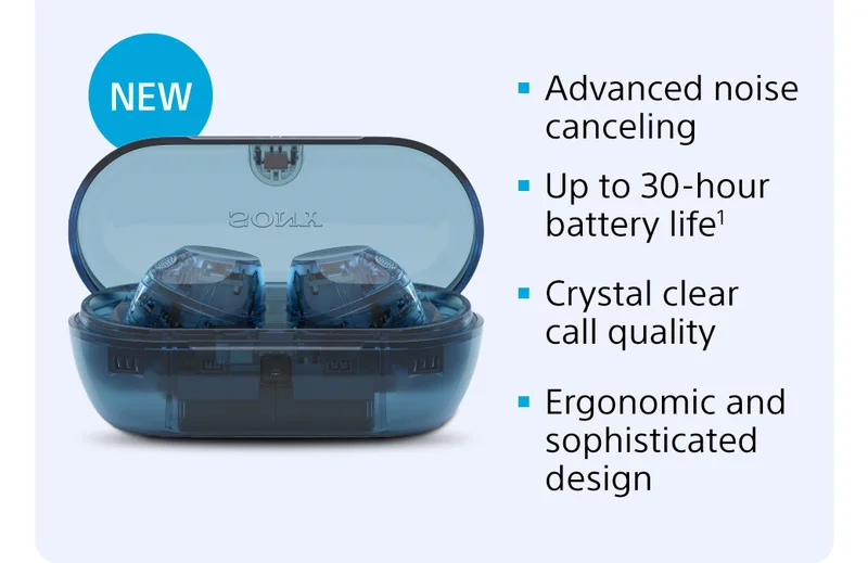 Advanced noise canceling | Up to 30-hour battery life¹ | Crystal clear call quality | Ergonomic and sophisticated design