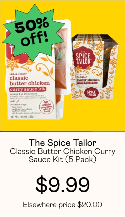 Classic Butter Chicken Curry Sauce Kit (5 Pack)