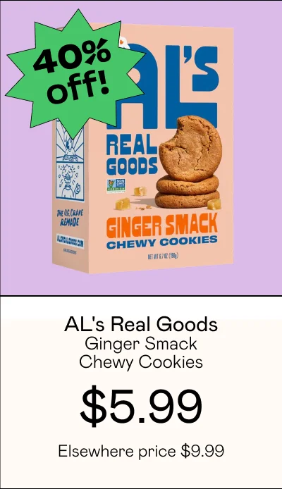 Ginger Smack Chewy Cookies