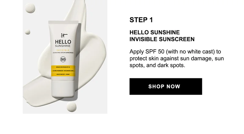 Hello Sunshine Invisible Sunscreen