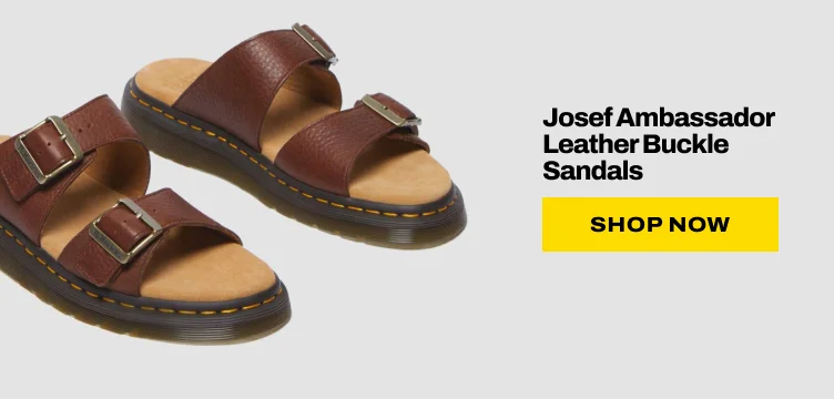 Josef Ambassador Leather Buckle Sandals