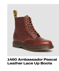 1460 Ambassador Pascal Leather Lace Up Boots