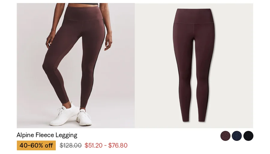 Alpine Fleece Legging