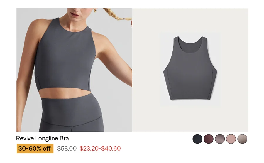 Revive Longline Bra