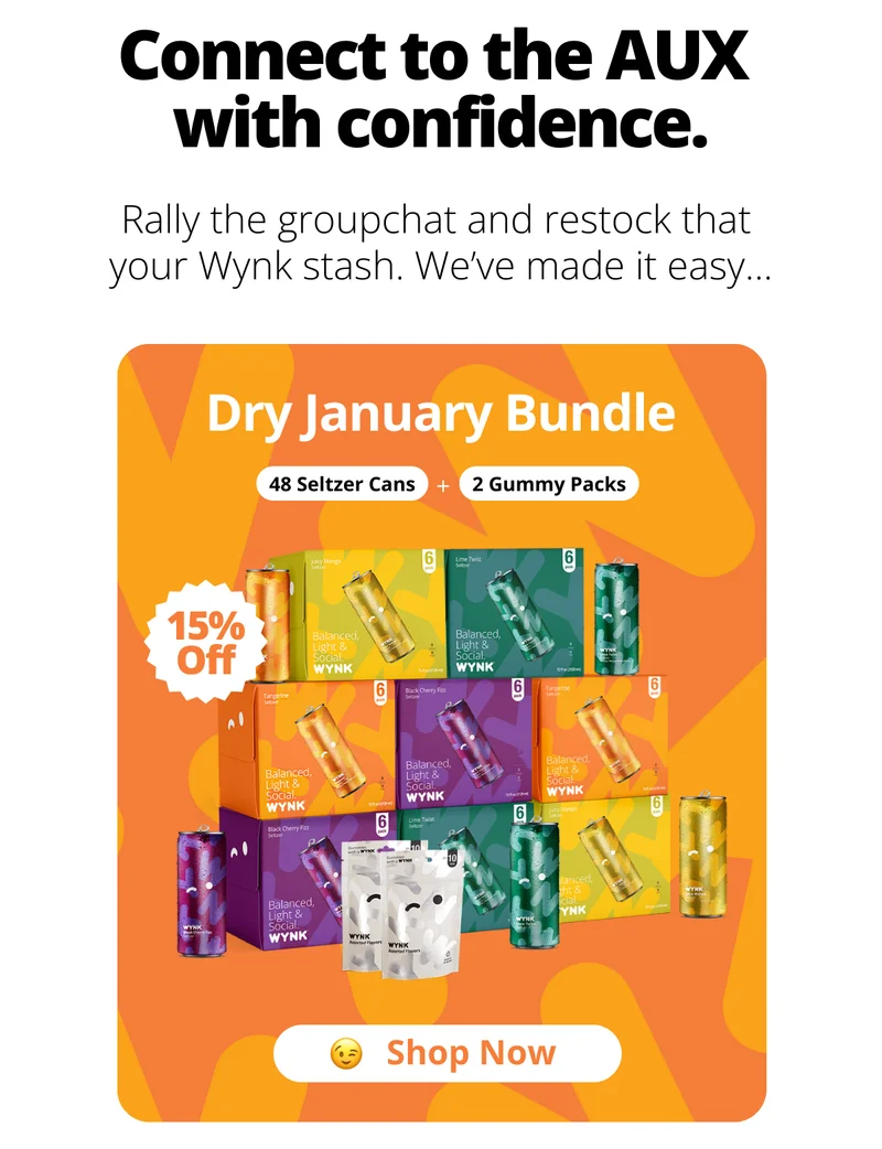 Shop the Dry January Bundle