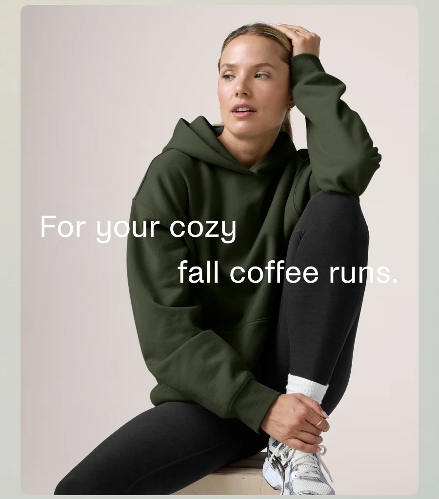 LuxeFleece Classic Oversized Hoodie in Forest Moss