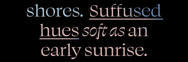 Suffused Hues