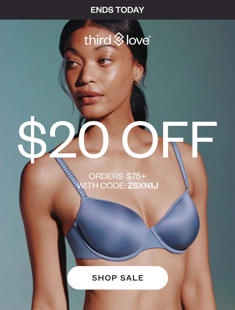 ThirdLove - Limited time only! $40 OFF ORDERS&nbsp; $150+ CODE LIMITED-VK1H SHOP NOW
