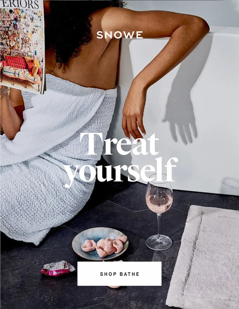Treat yourself SHOP BATHE